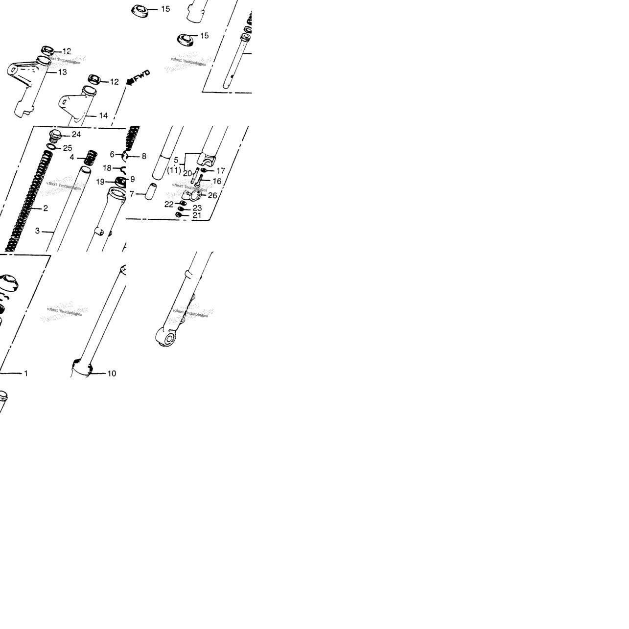 Cm400t/Afront Fender 79-80