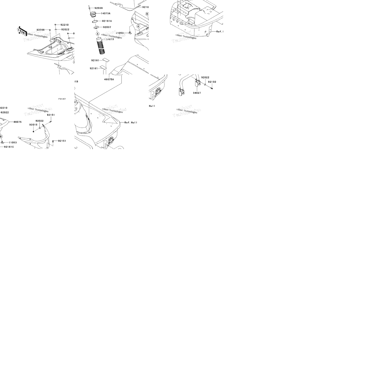 Hull Rear Fittings