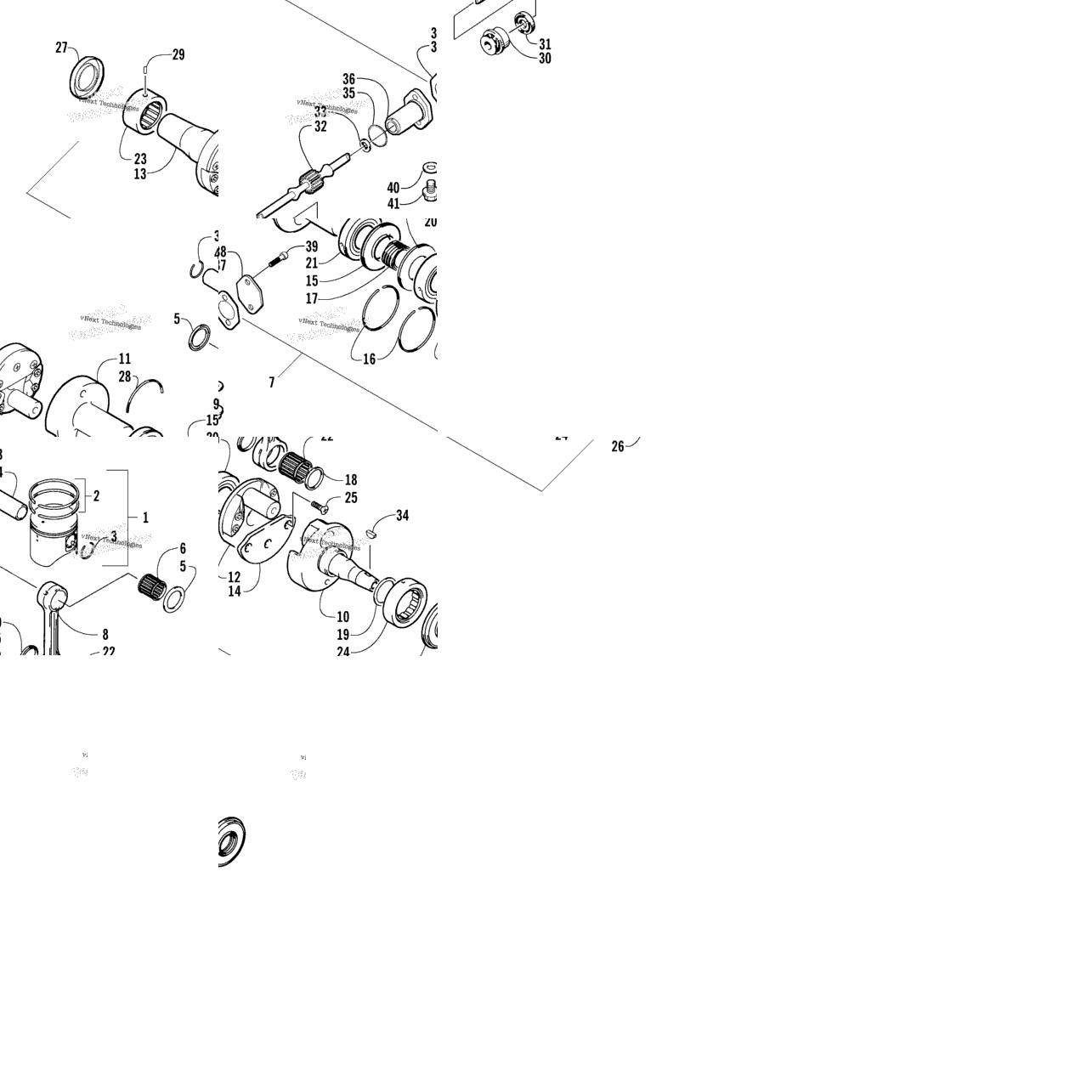 Piston And Crankshaft Assembly