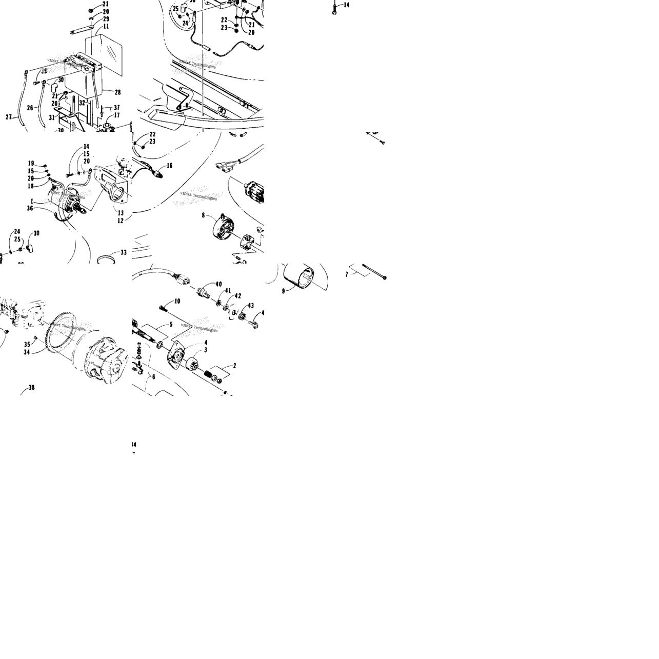 Electric Start Assembly