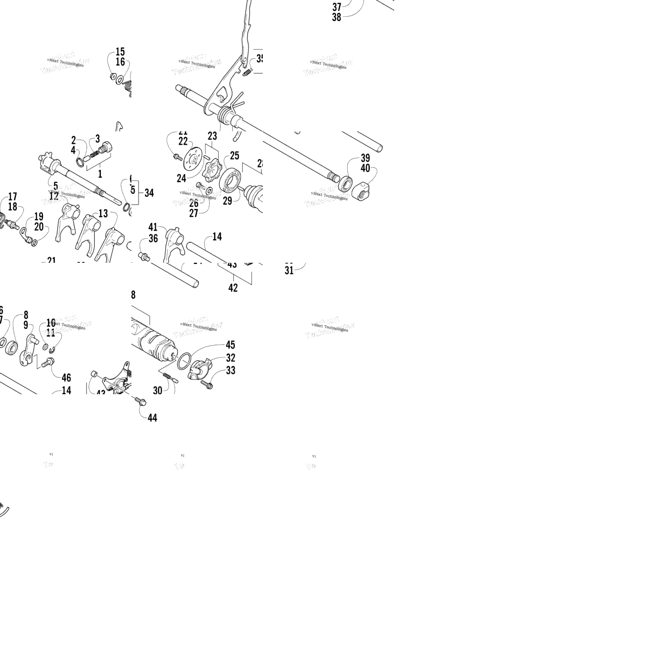Gear Shifting Assembly