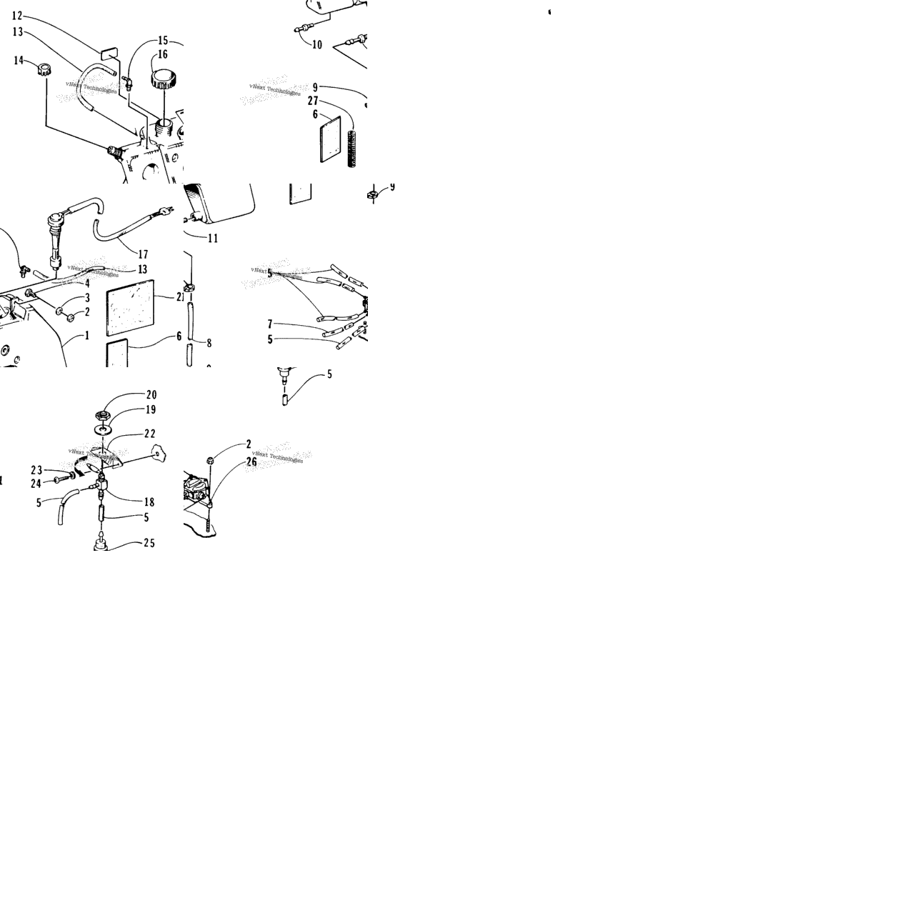Oil Tank And Fuel Pump