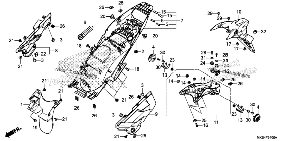 Rear Fender (1)