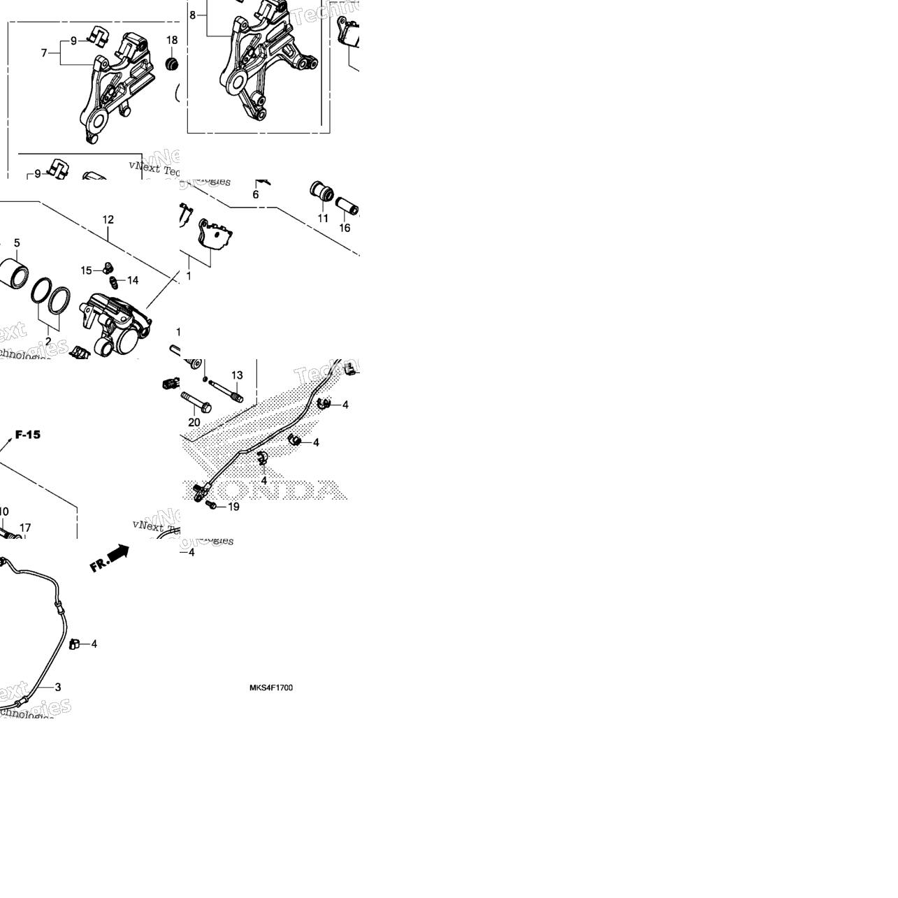Rear Brake Caliper