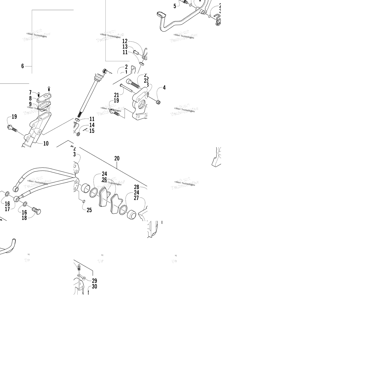 Auxiliary Brake Assembly