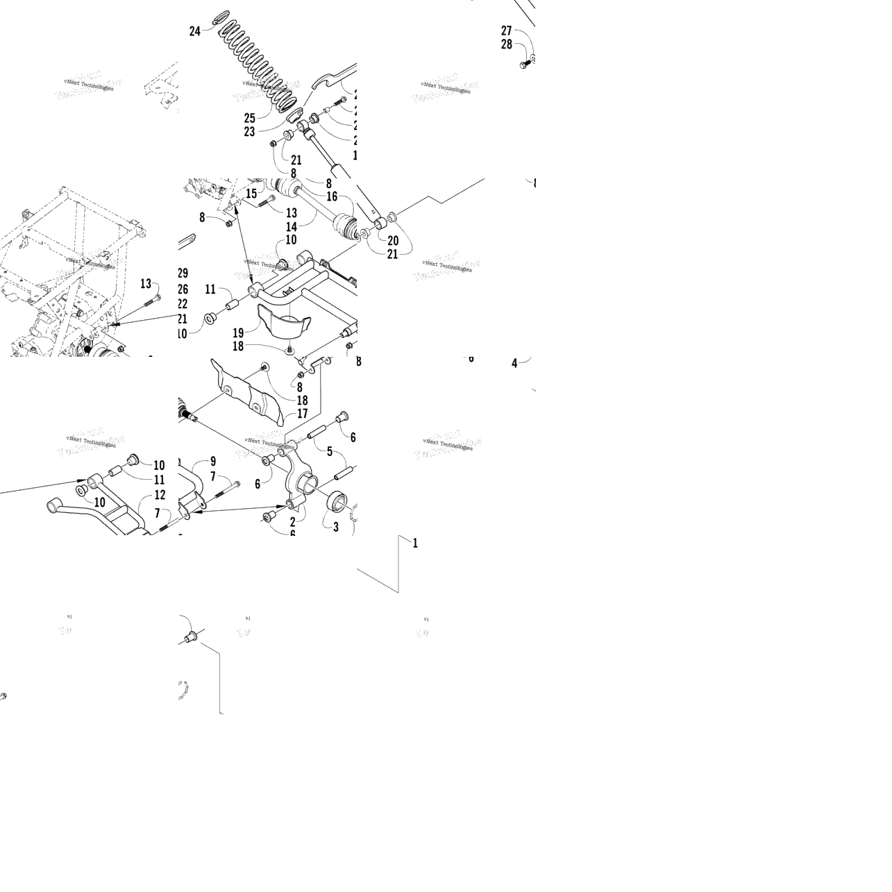 Rear Suspension Assembly