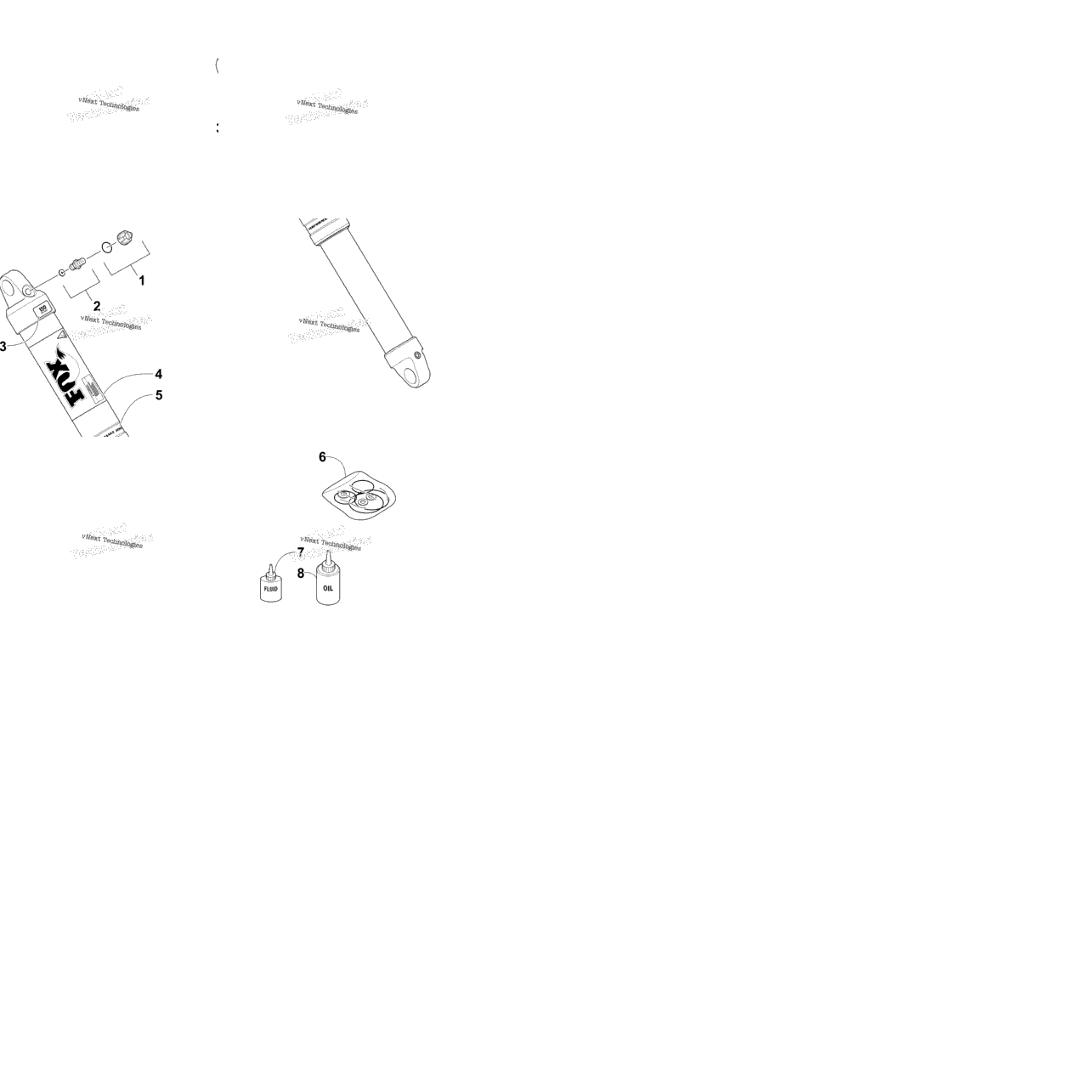 Front Suspension Shock Absorber