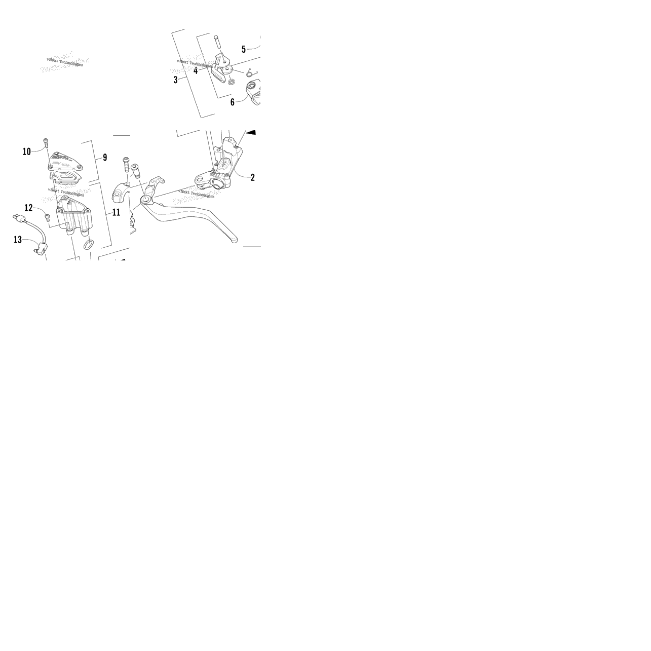 Hydraulic Brake Control Assembly