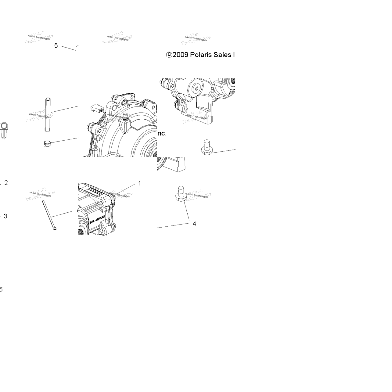 Drive Train, Front Gearcase Mounting