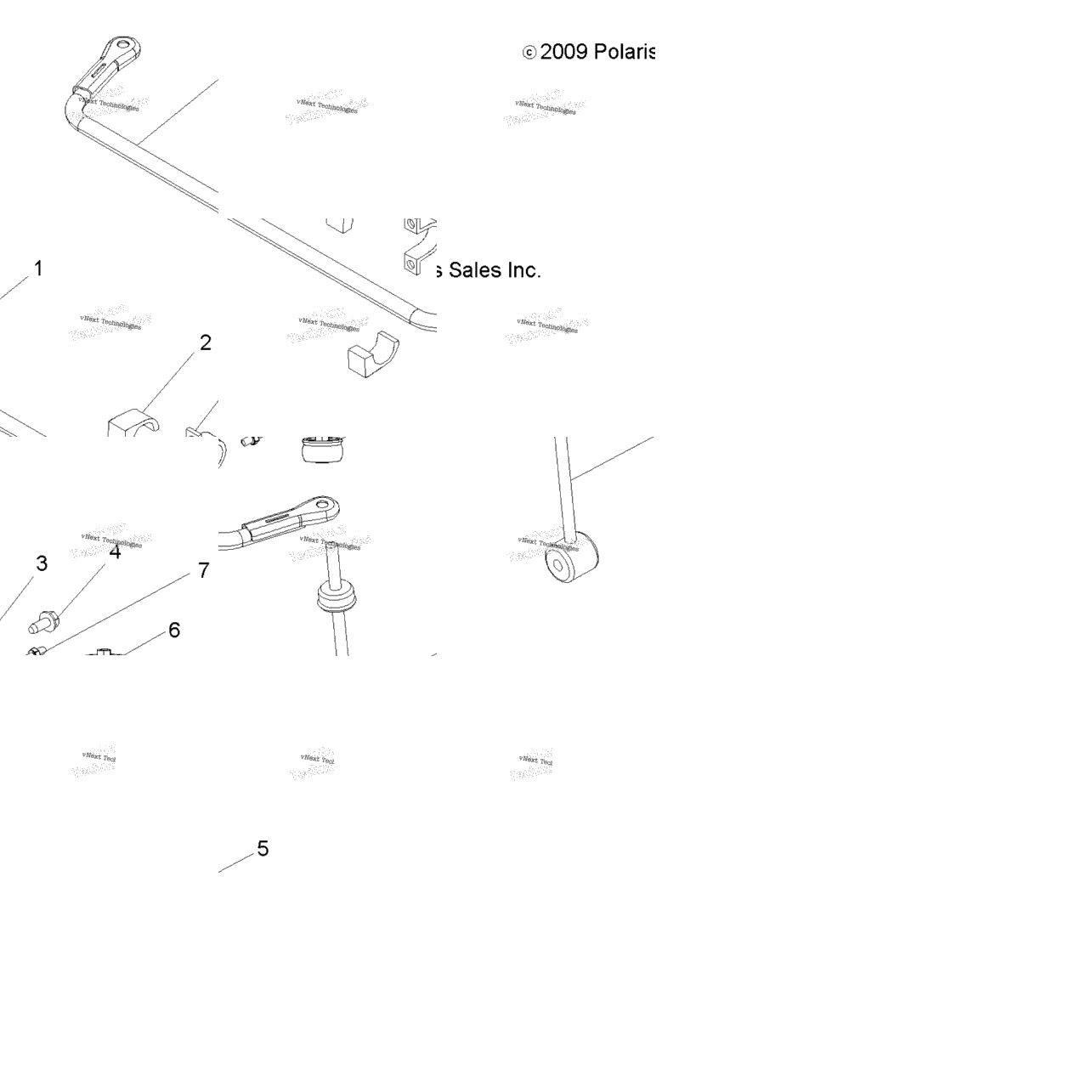 Suspension, Rear Stabilizer Bar
