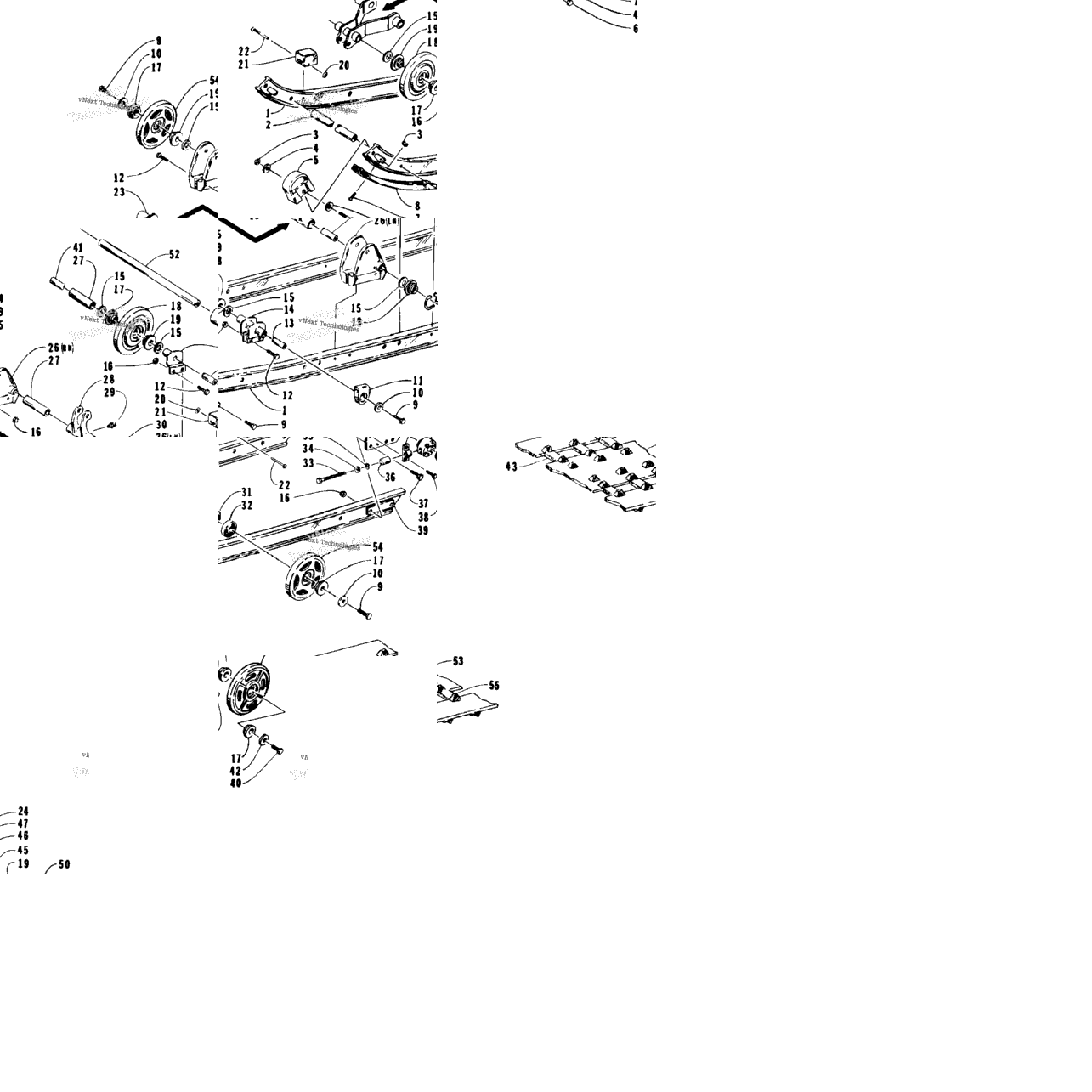Slide Rail And Track Assembly