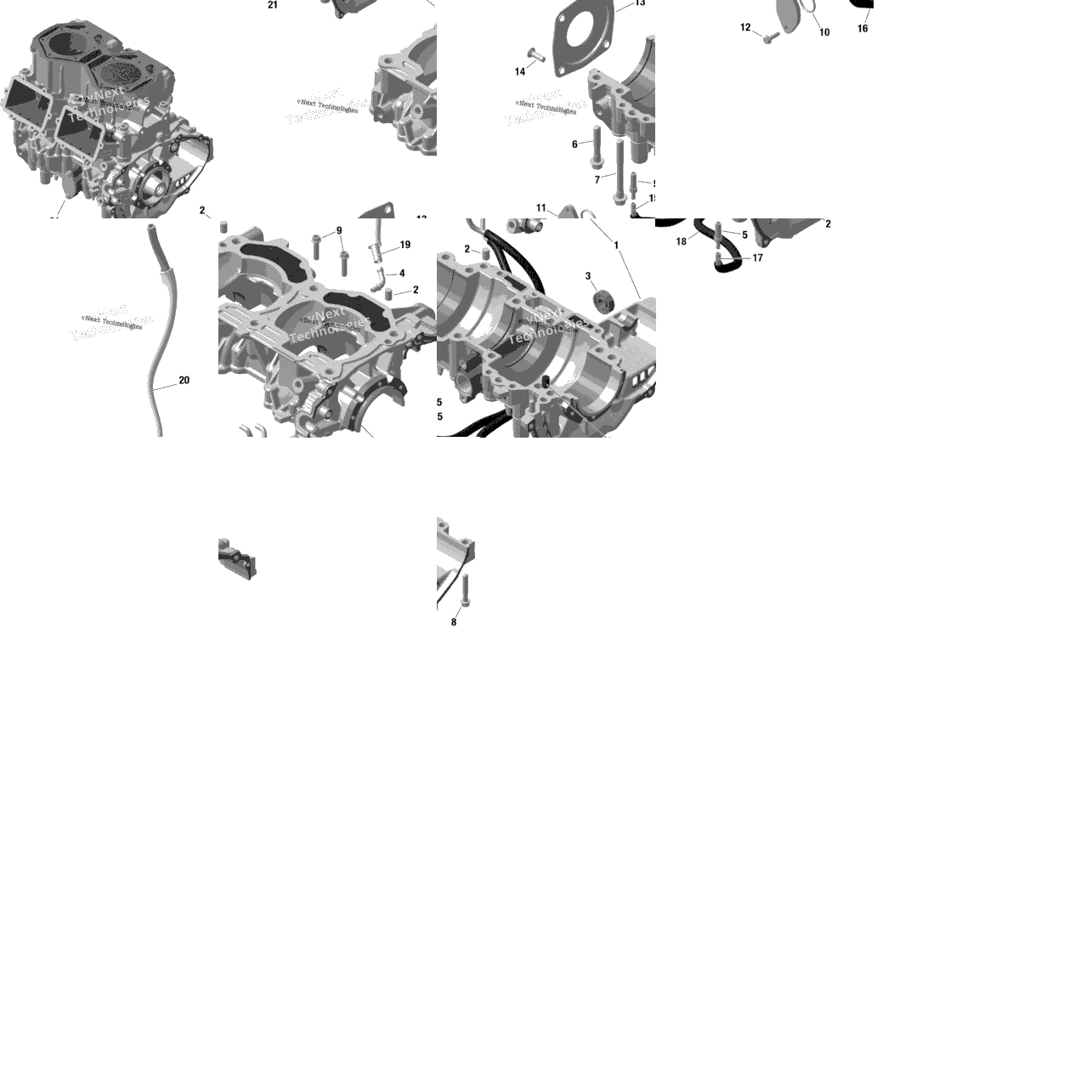 Rotax - Crankcase