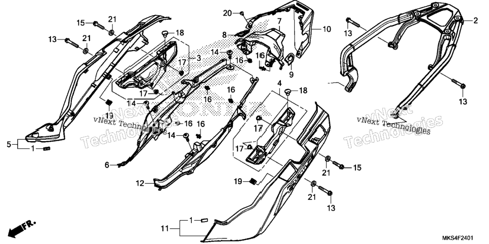 Side Cover@Rear Carrier