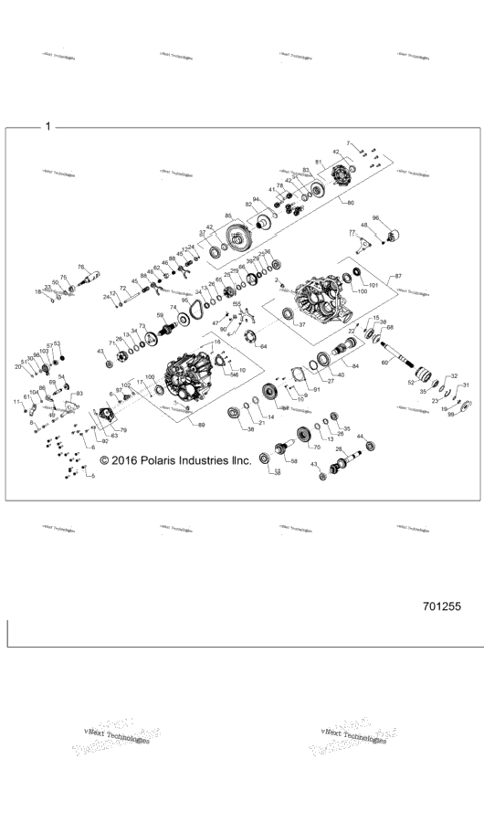 Drive Train, Main Gearcase