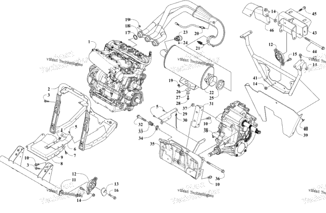 Engine And Related Parts