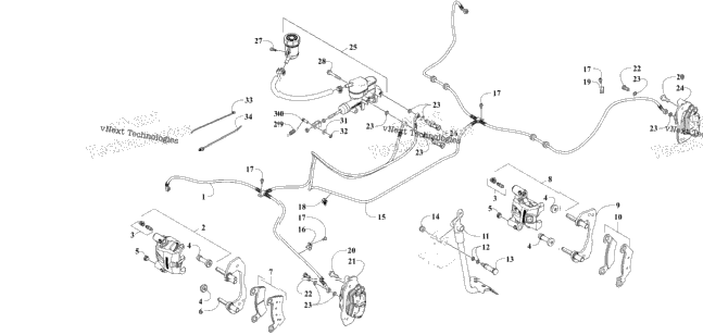 Hydraulic Brake Assembly