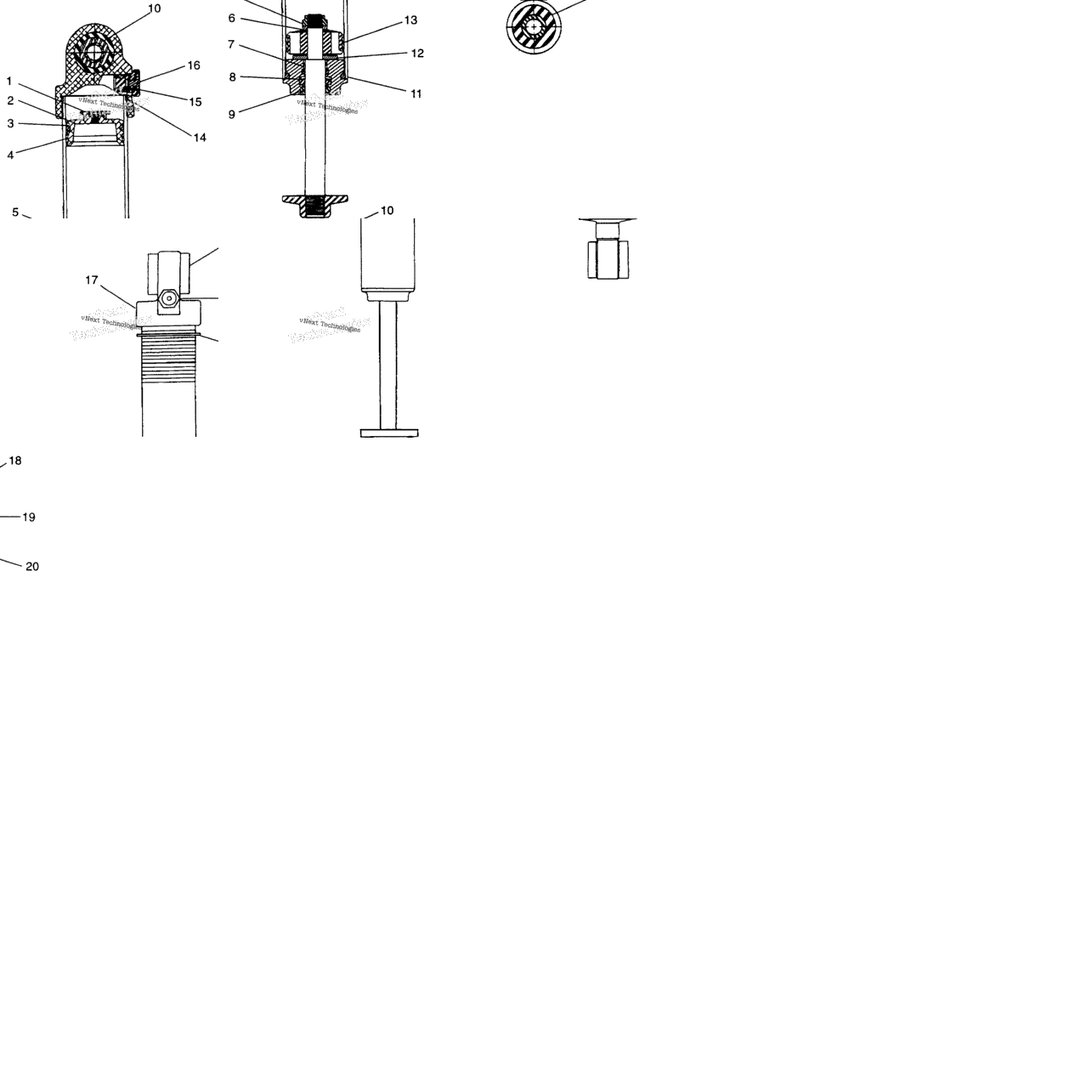 Fox Shock Gas, Middle H975677