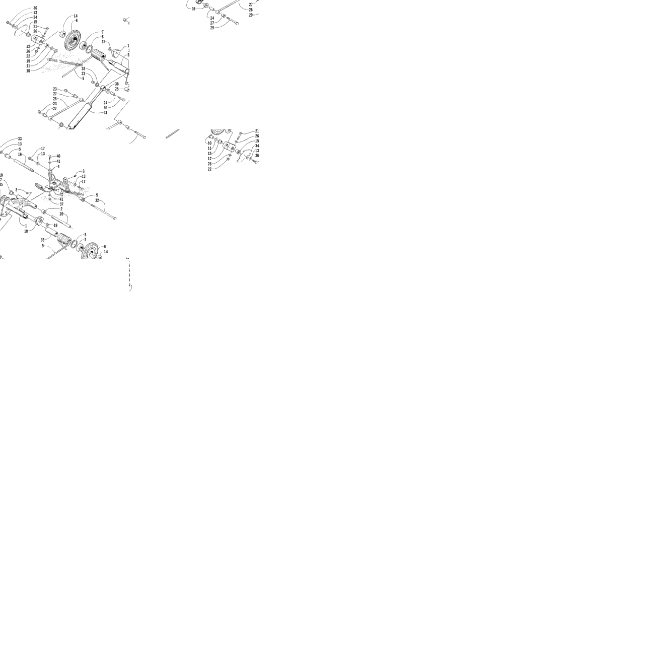 Rear Suspension Rear Arm Assembly