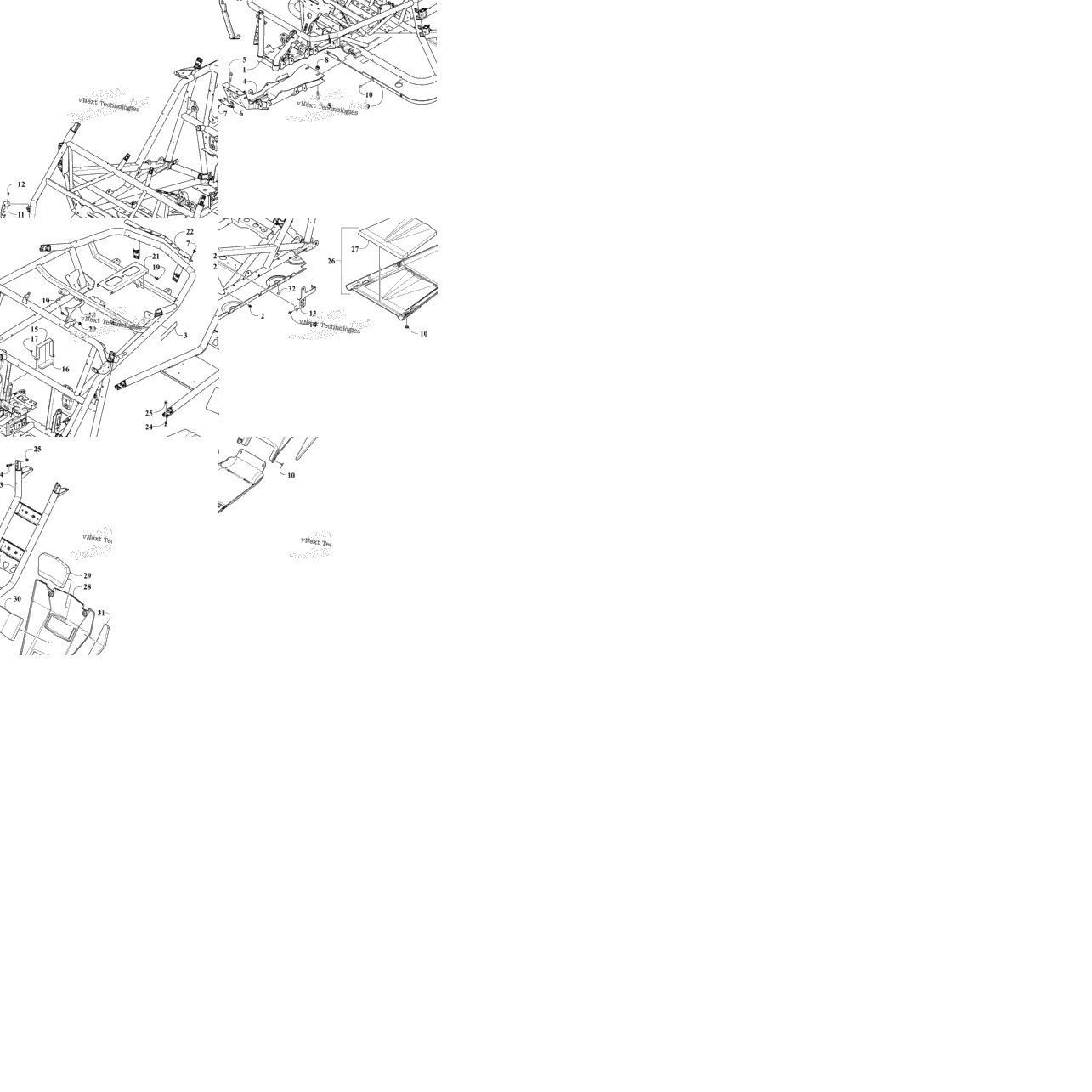 Frame And Related Parts