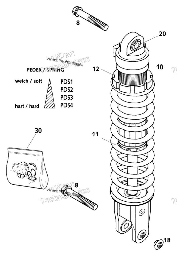 Shock Absorber Wp Pds