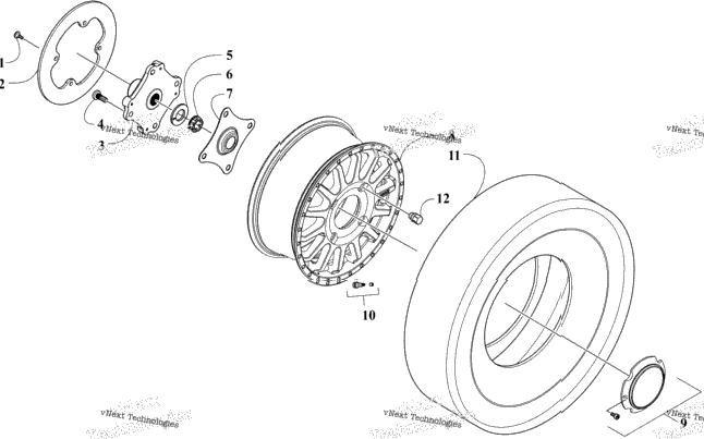 Wheel And Tire Assembly