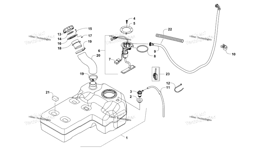 Gas Tank Assembly