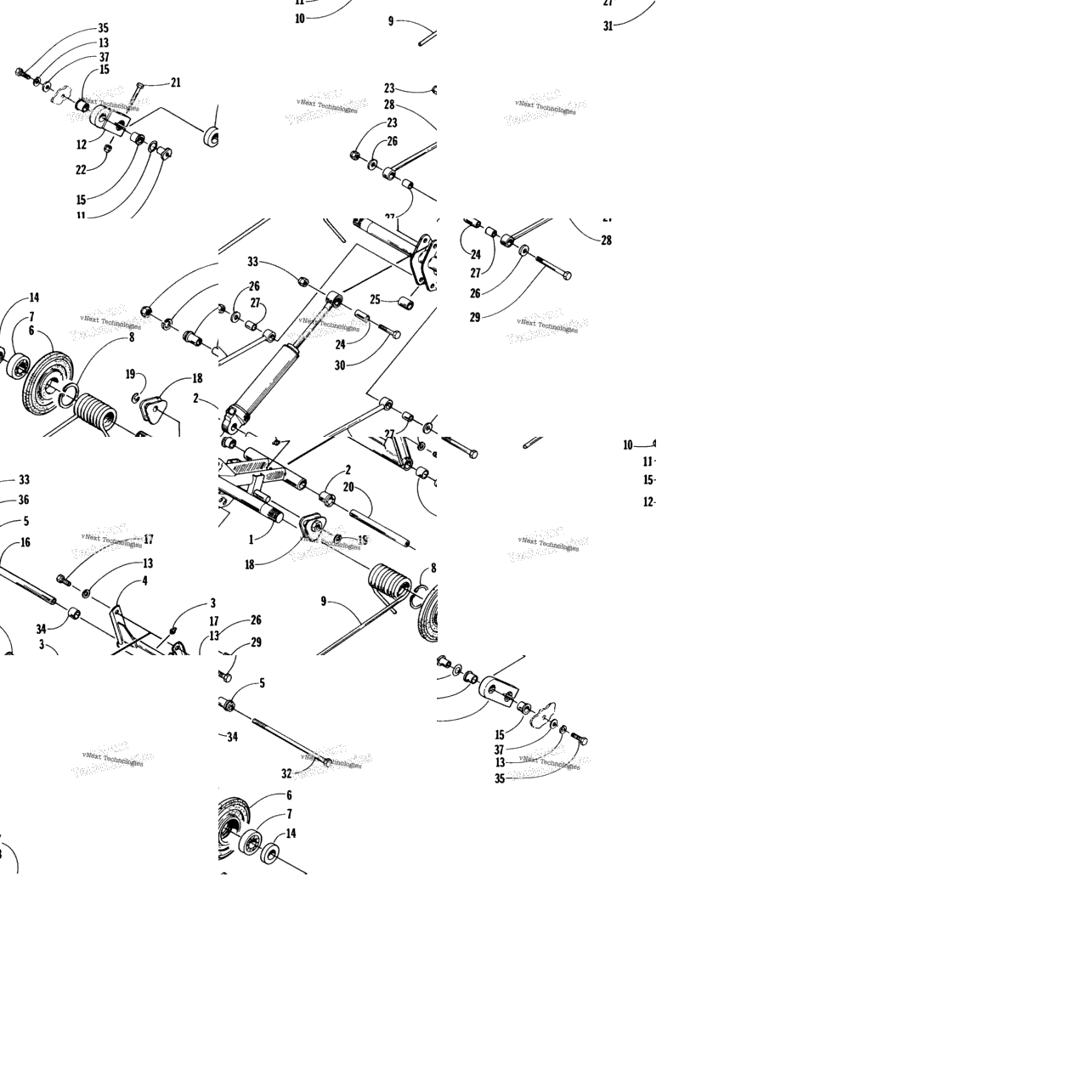 Rear Suspension - Rear Arm Assembly