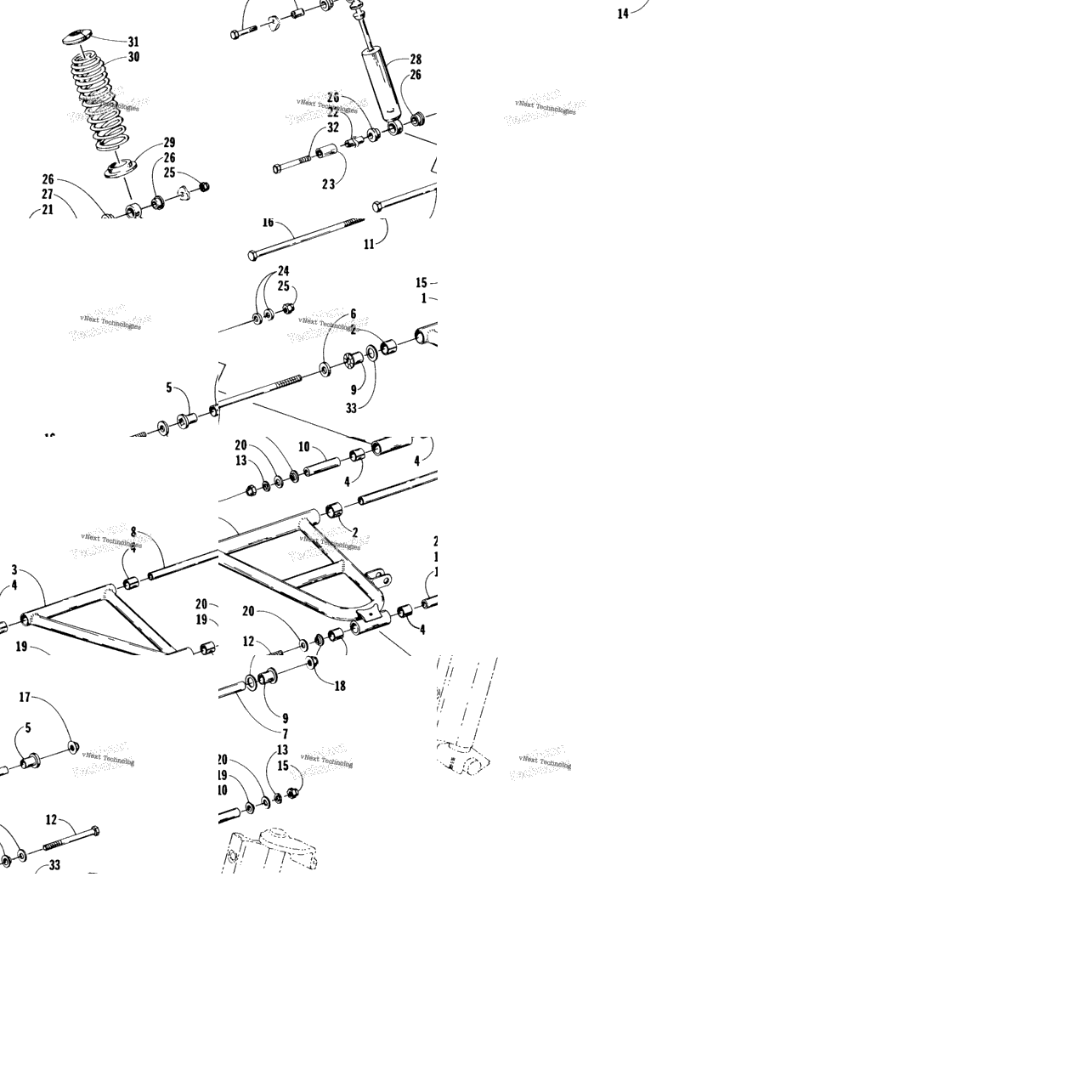 Front Suspension And Shock Absorber