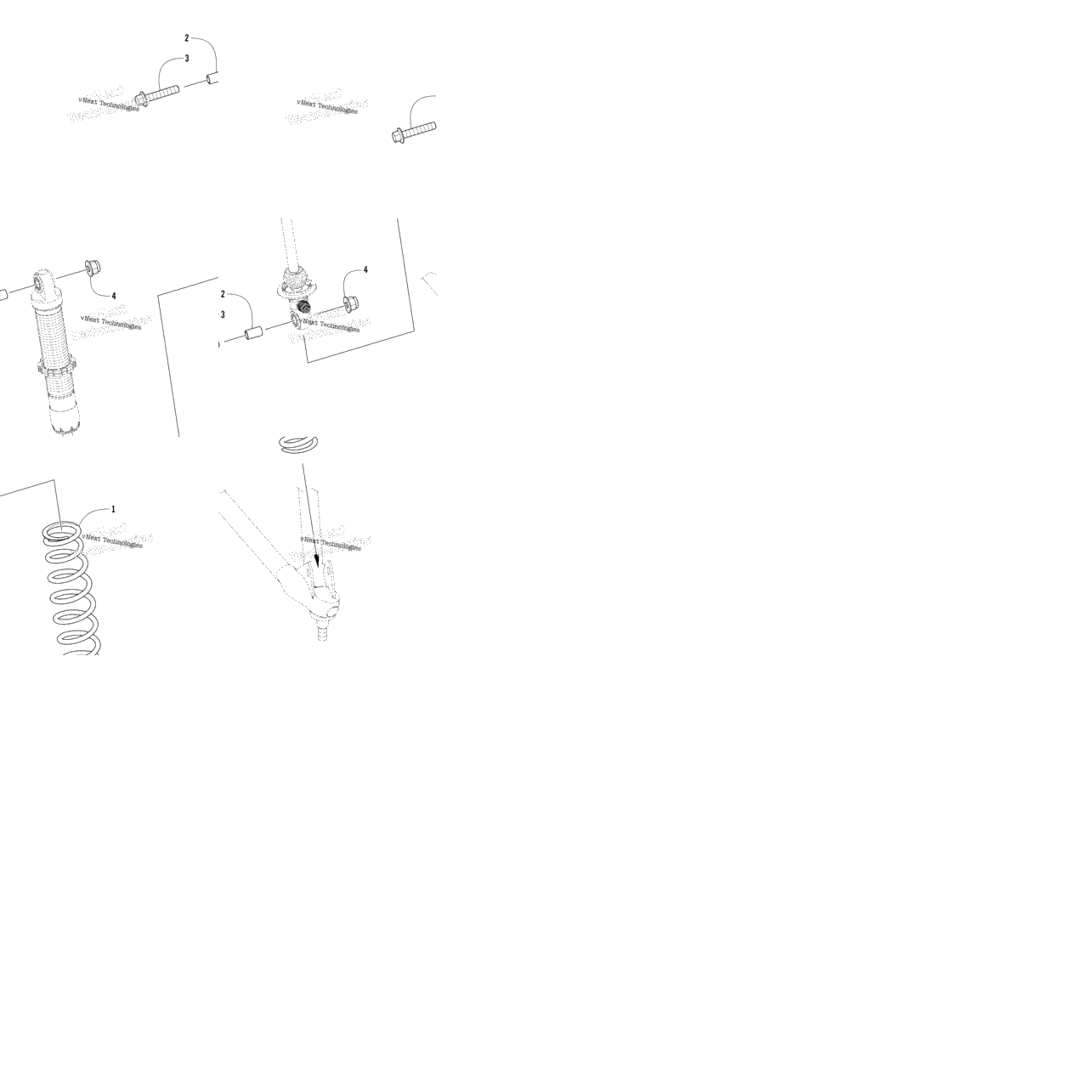 Front Shock Absorber Assembly