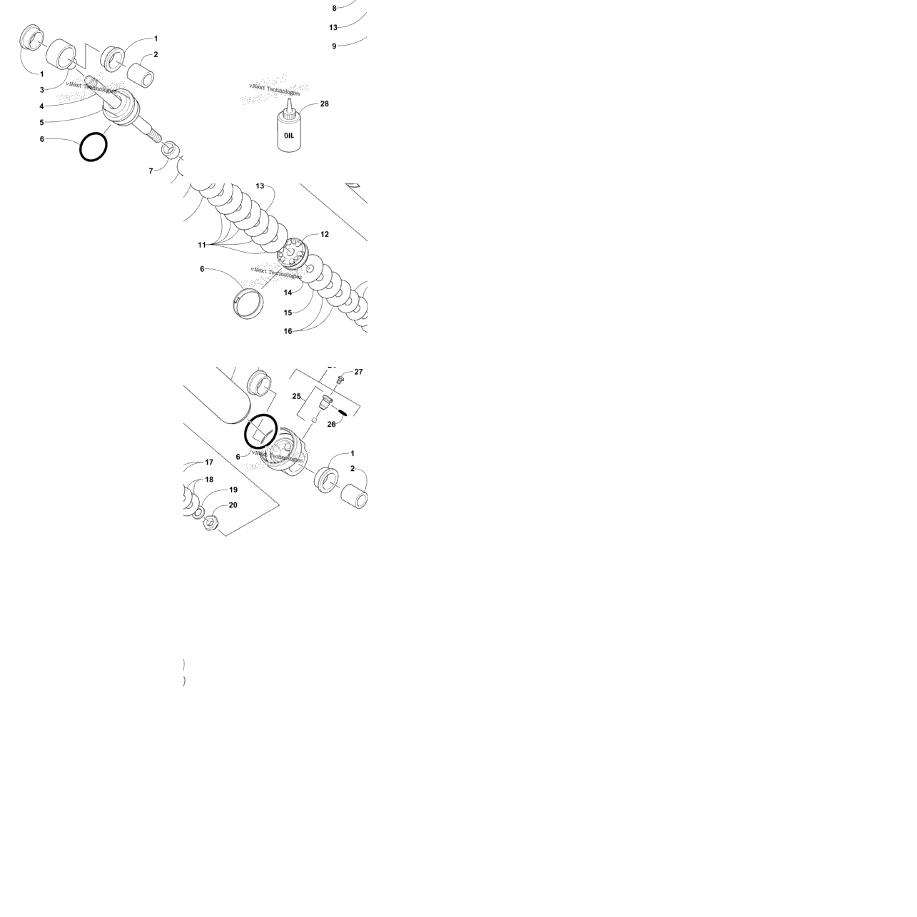 Rear Suspension Rear Arm Shock Absorber