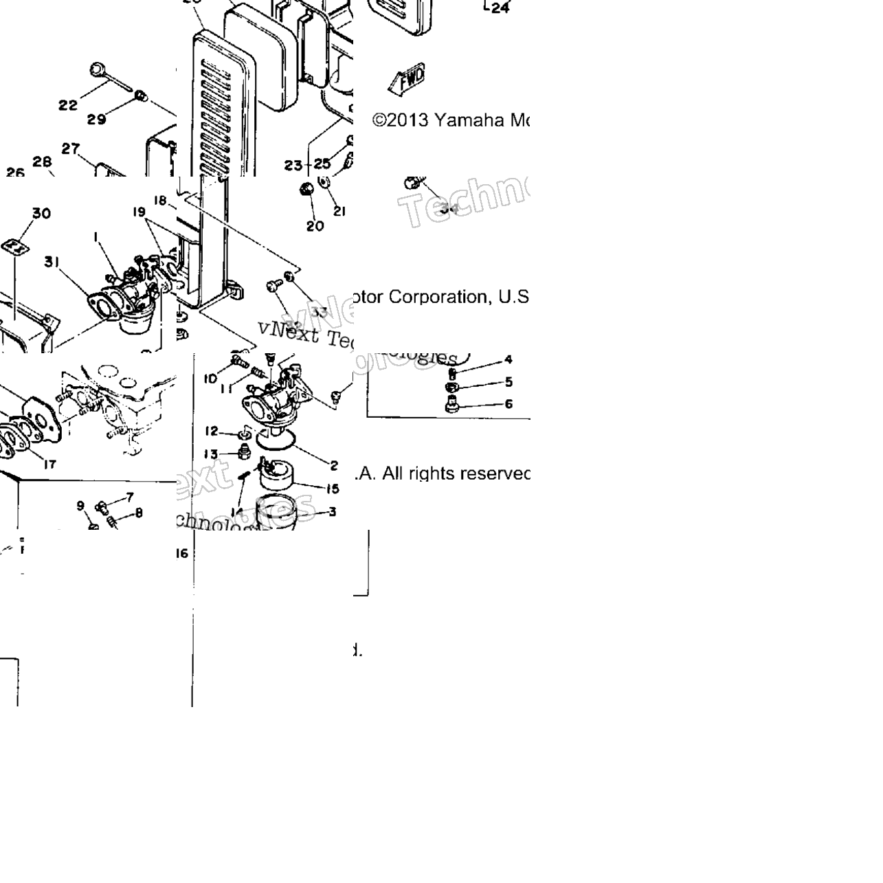 Air Cleaner - Carburetor (~800100)