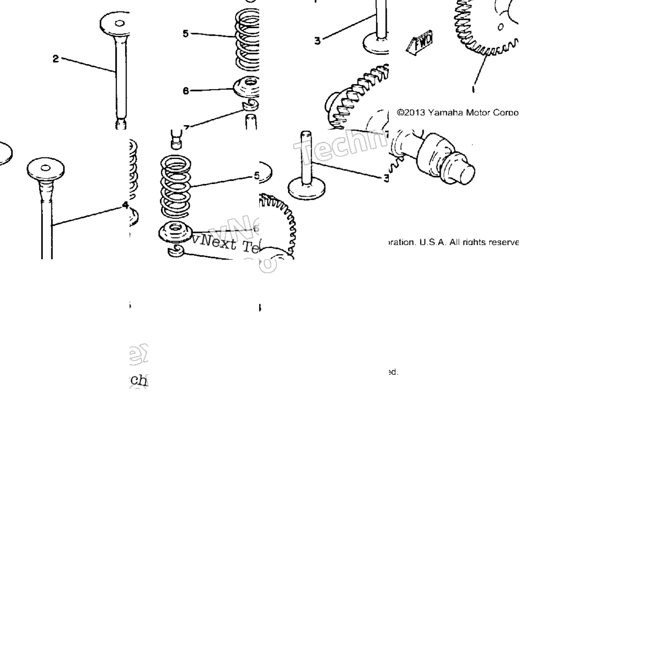 Camshaft - Valve