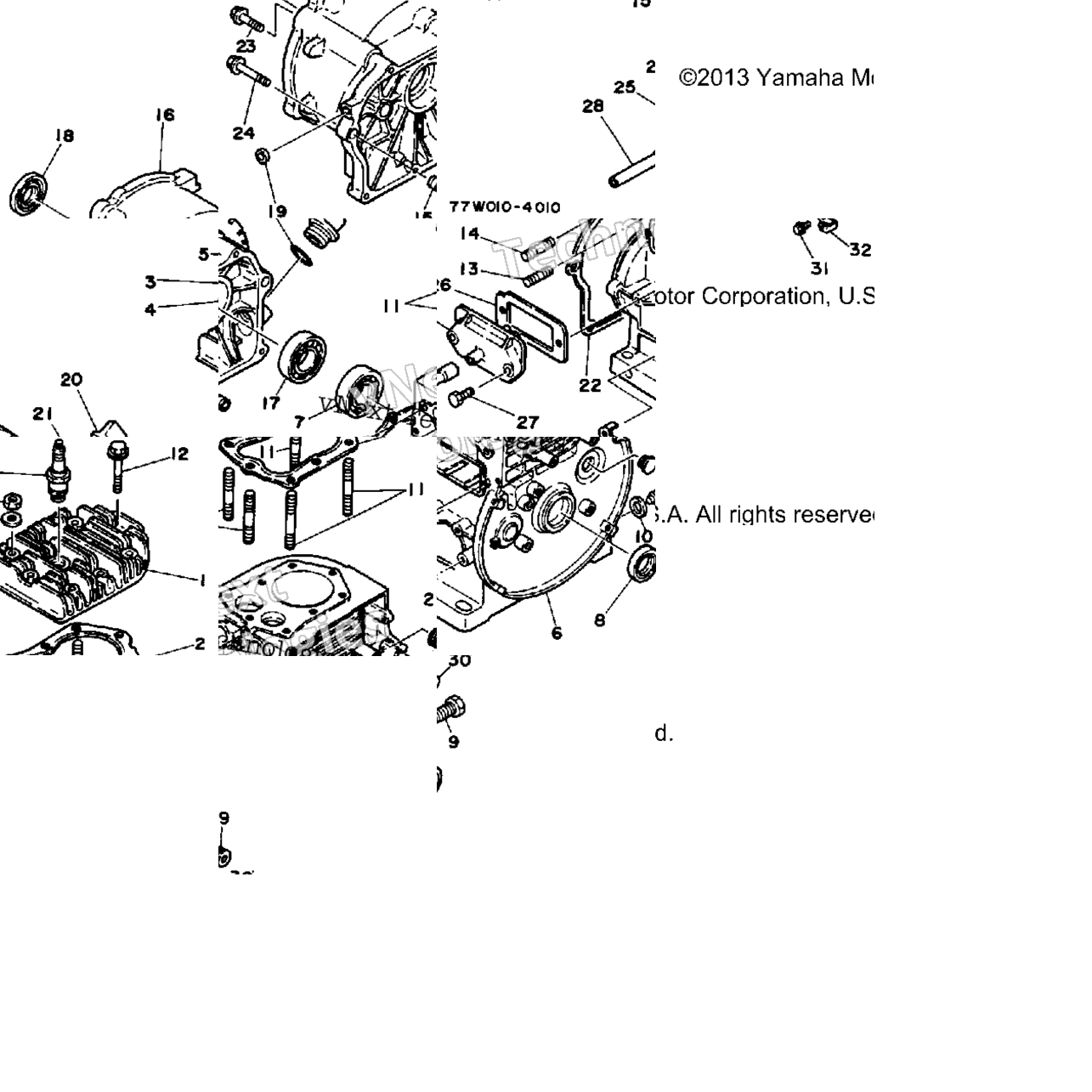Crankcase - Cylinder (800101~)