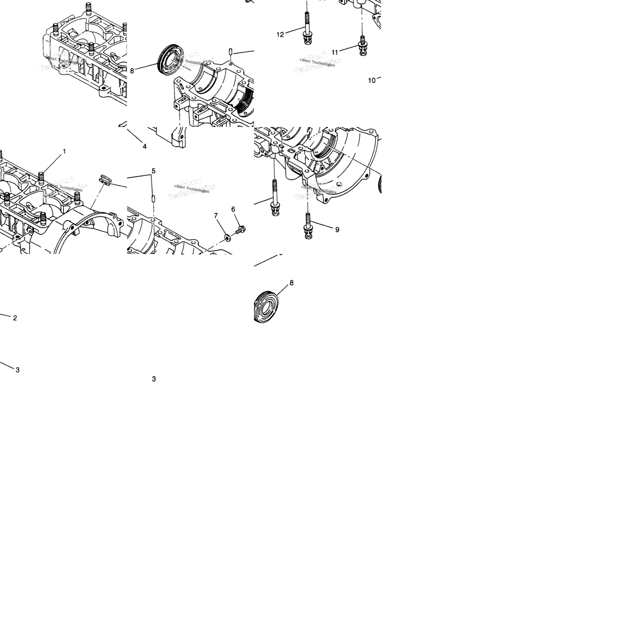 Crankcase Xlt Ltd Sp