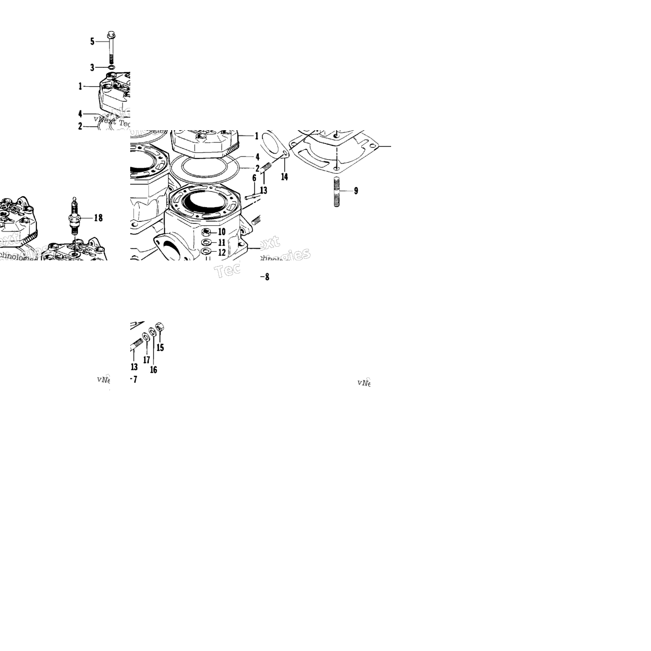 Cylinder And Head Assembly