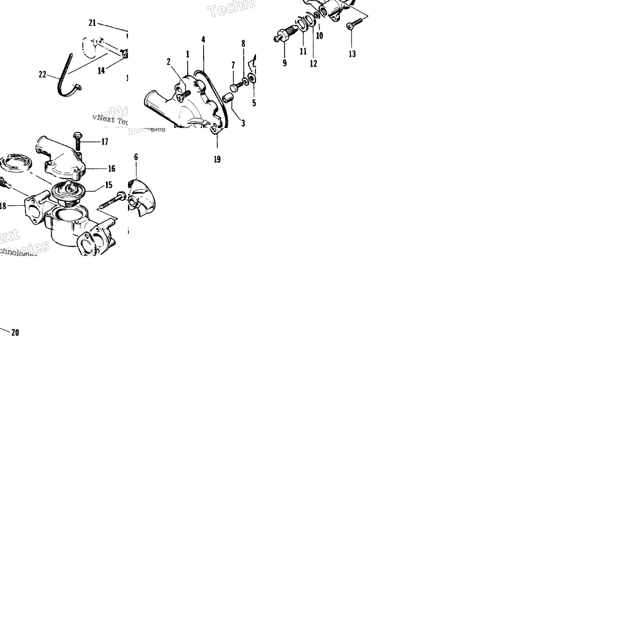 Water Pump/Water Manifold