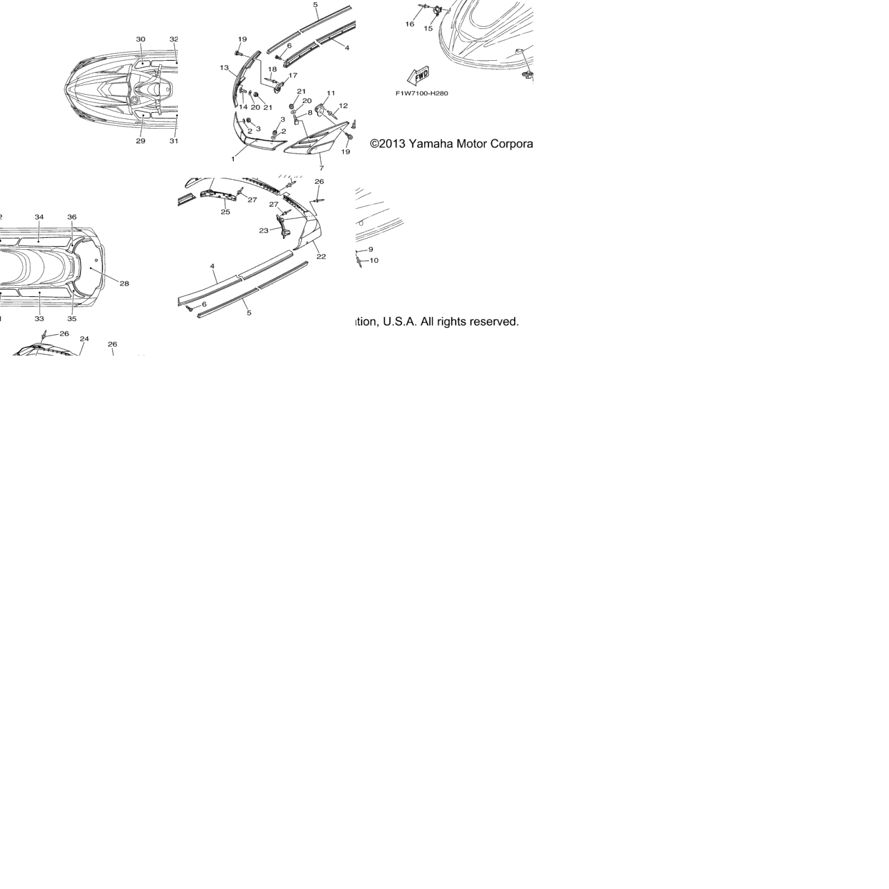 Gunwale Mat