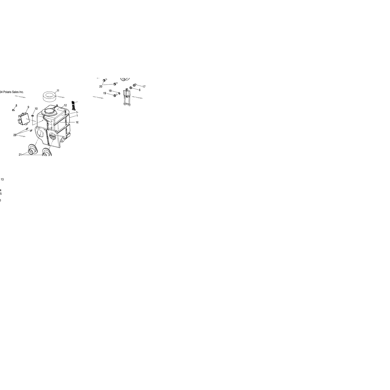 Oil Tank/Air Box /Be/S05nt5bs/Be