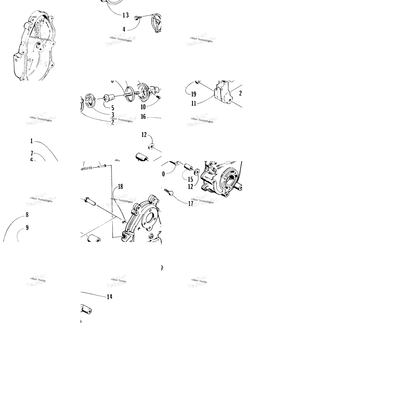 Dropcase Chain Tension Assembly