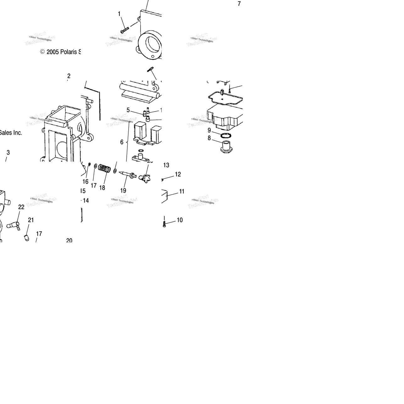 Engine, Carburetor, Lower