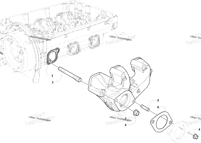 Exhaust Gas Manifold / Accessories