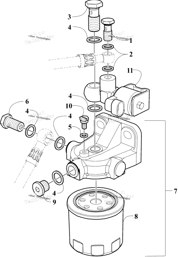 Fuel Filter/Electrovalve And Fuel Piping
