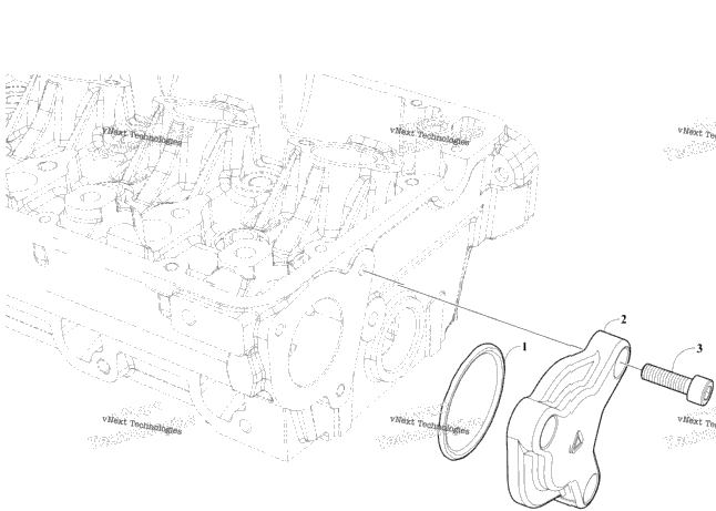Hydraulic Pump Adapter On 3Rd Pto