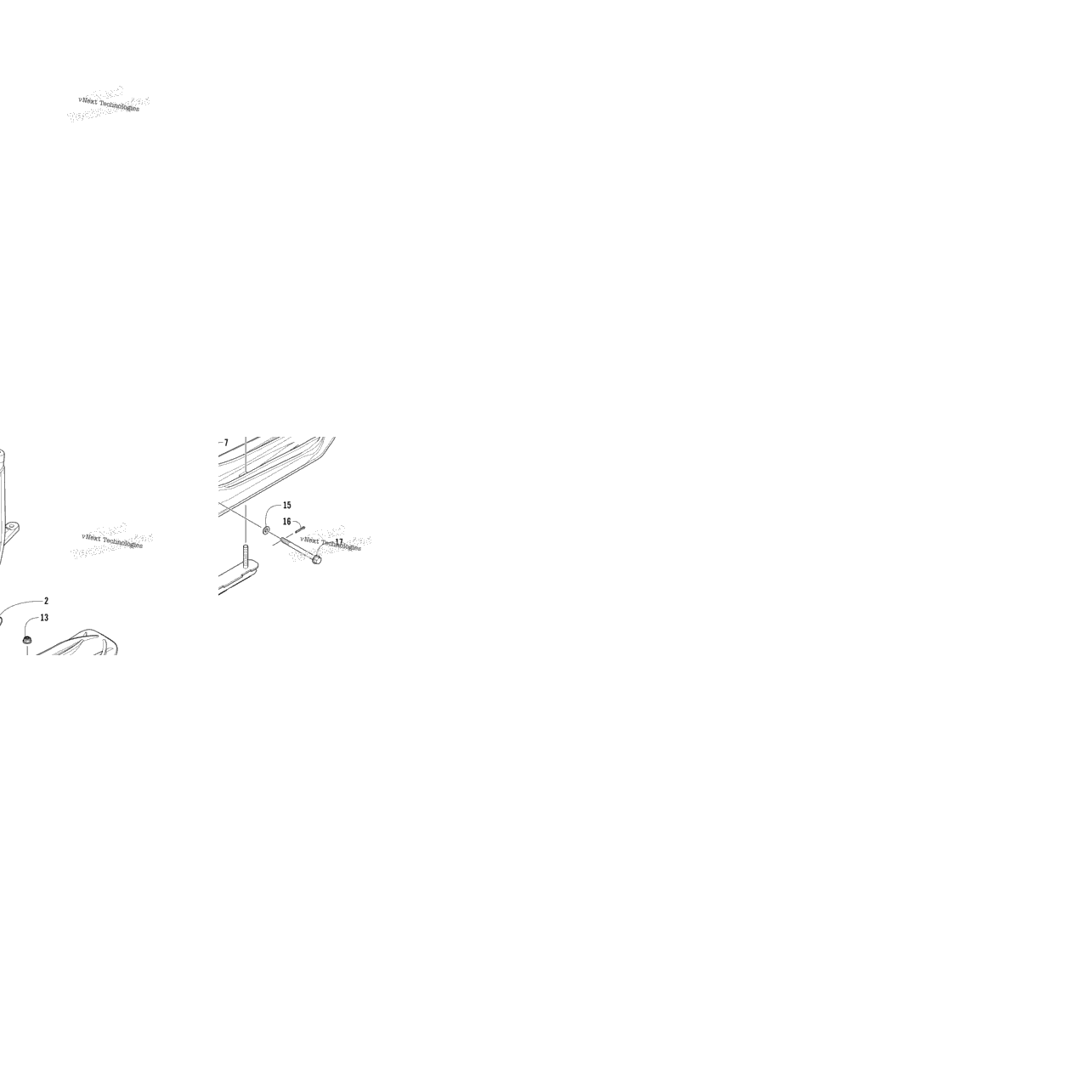 Ski And Spindle Assembly