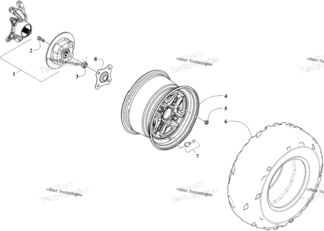 Wheel And Tire Assembly