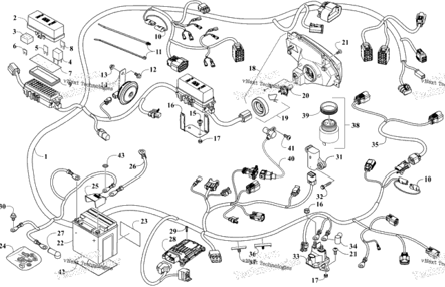 Wiring Harness / Control Unit