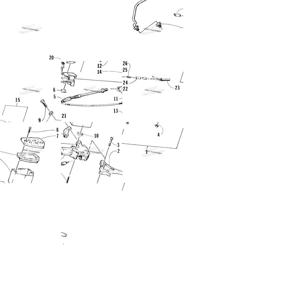 Hydraulic Brake Control Assembly