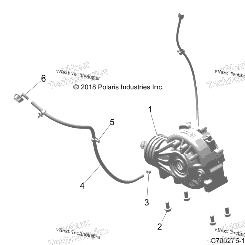 Drive Train, Front Gearcase Mounting Z20nae99ac/Al/An/Bc/Bl/Bn/Ll/K99af/Ak/Bf/Bk/M99al