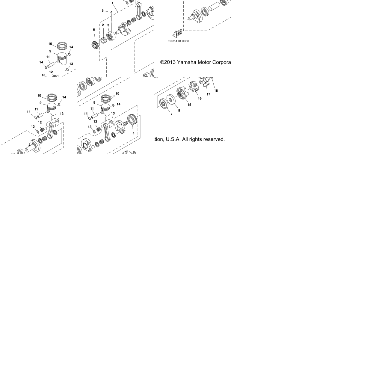 Crankshaft Piston