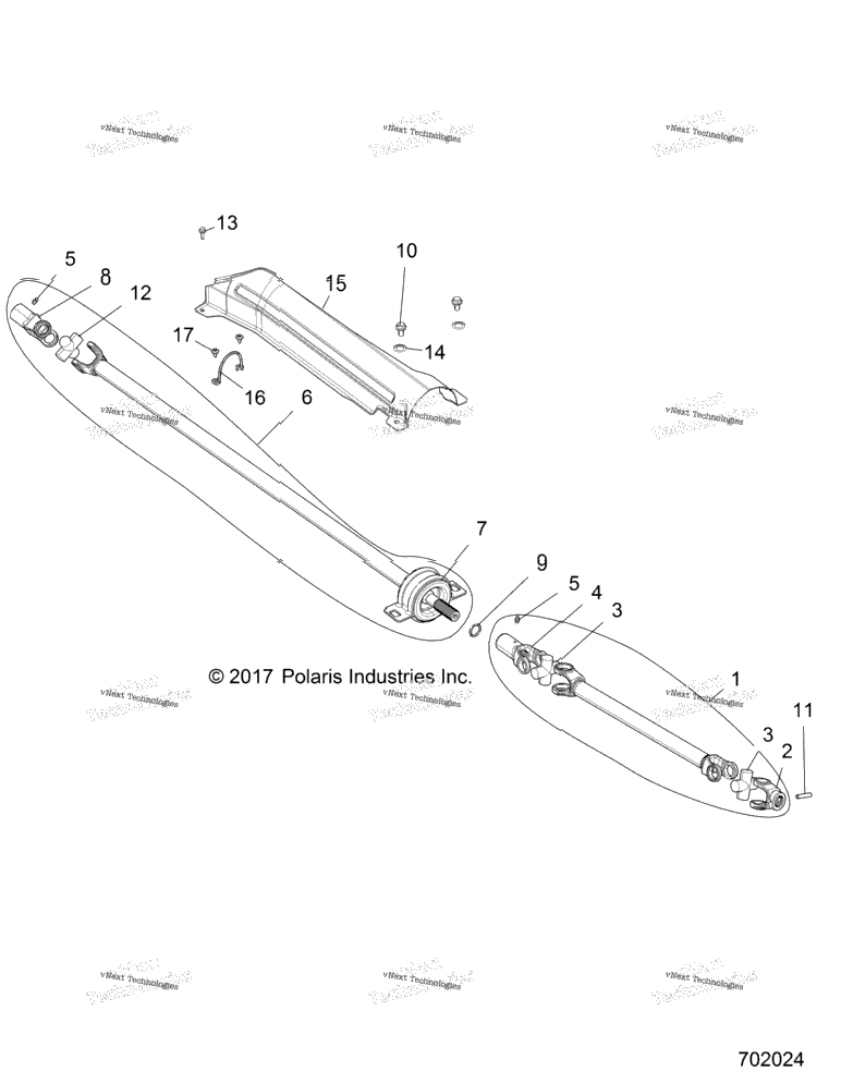 Drive Train, Front Prop Shaft Z20nae99ac/Al/An/Bc/Bl/Bn/Ll/K99af/Ak/Bf/Bk/M99al/R99az/Bz